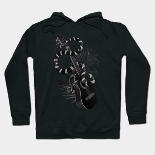 BLCK Guitar & Snake Hoodie